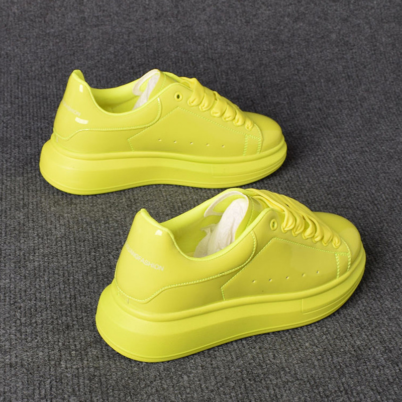 Skateboard - 2025 Lackierte Weiße Freizeitschuhe für Herren