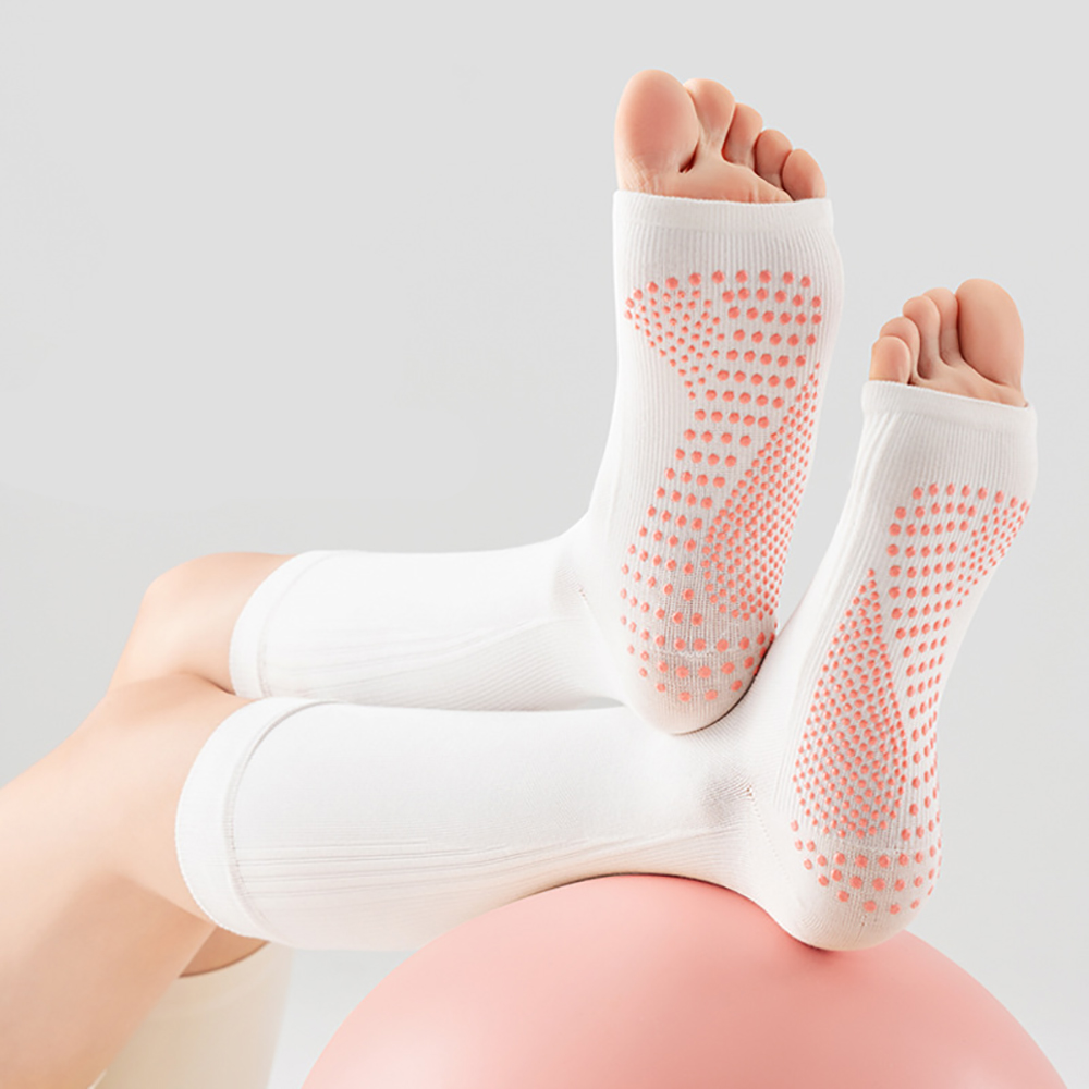 Yoga Mat - Professionelle Yoga-Socken mit offener Zehenpartie für
