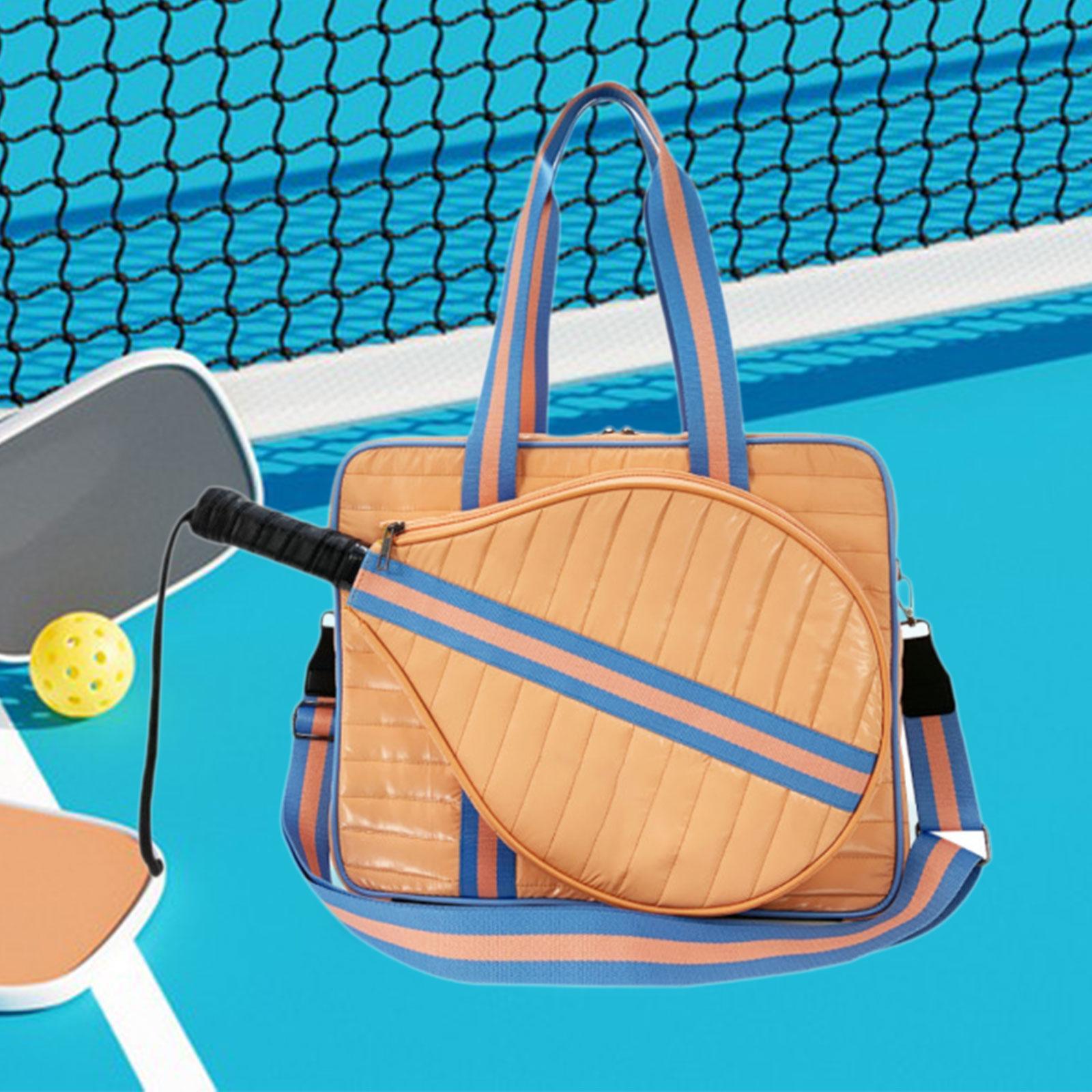 Tennis Racket - Pickleball-Schlägertasche, große Kapazität, Sport-Umhängetasche für Tennis,