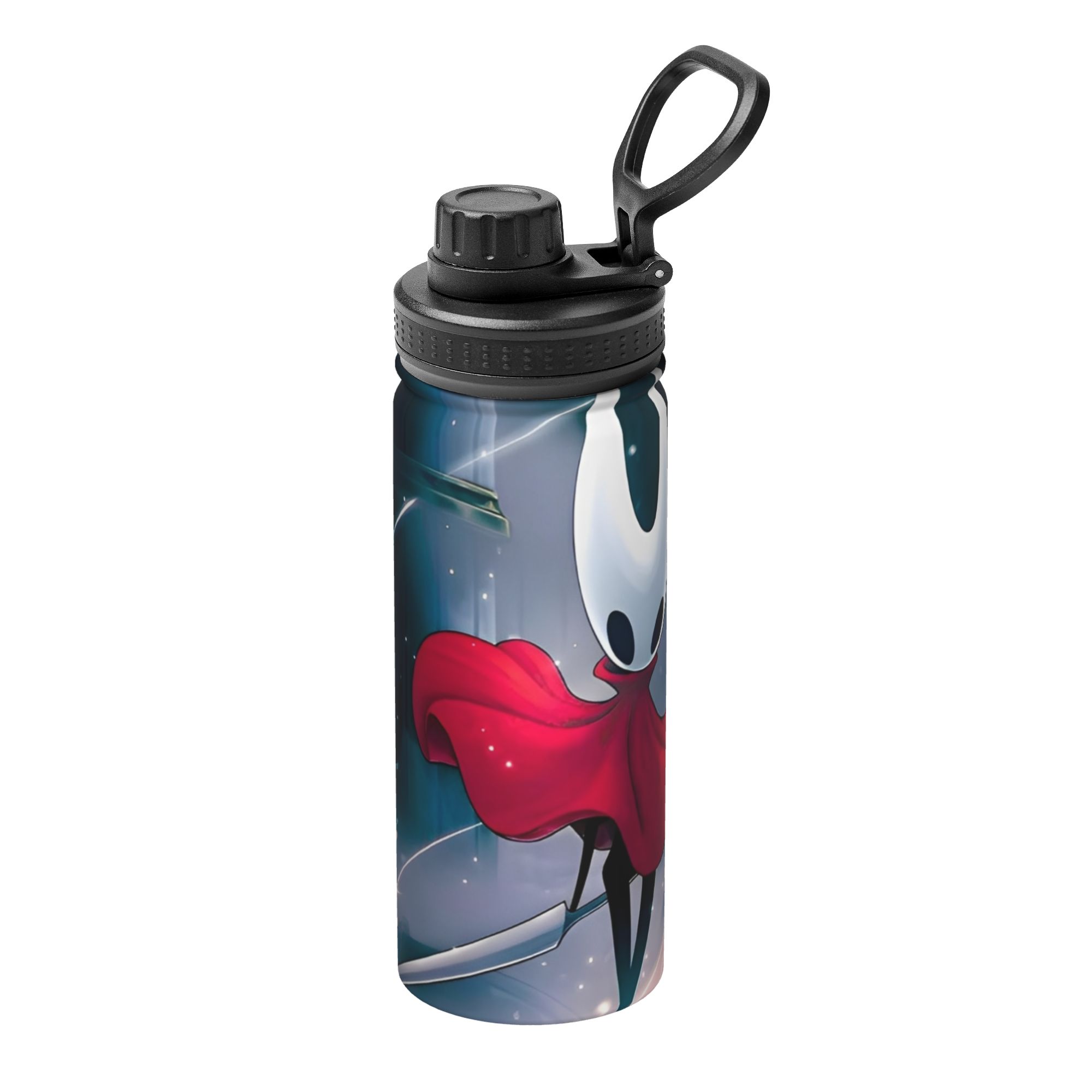 Sports Water Bottle Insulated - Hollow Knights Silksongs 18OZ Sport-Isolierflasche Thermobecher