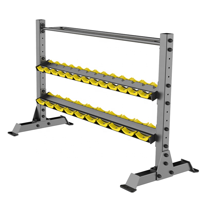 Dumbbell Set - Fitness-Gewichtheben, kommerzielles Trainingsgerät, Hantelständer-Set, stabile Konstruktion