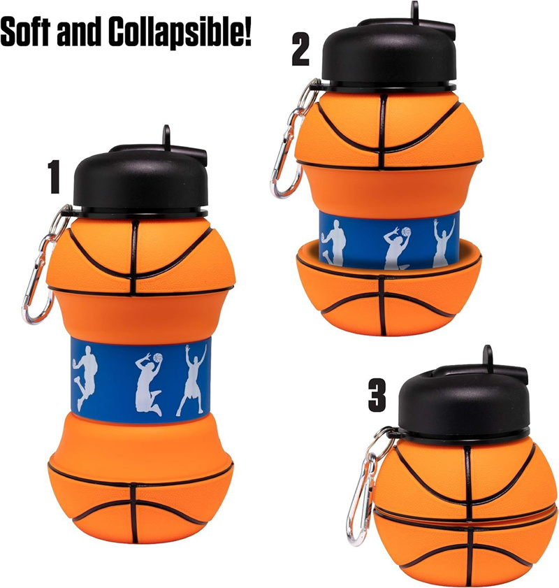 Sports Equipment 5 Years Old - Falten Sie die Wasserflasche, Campingbecher, Becher,