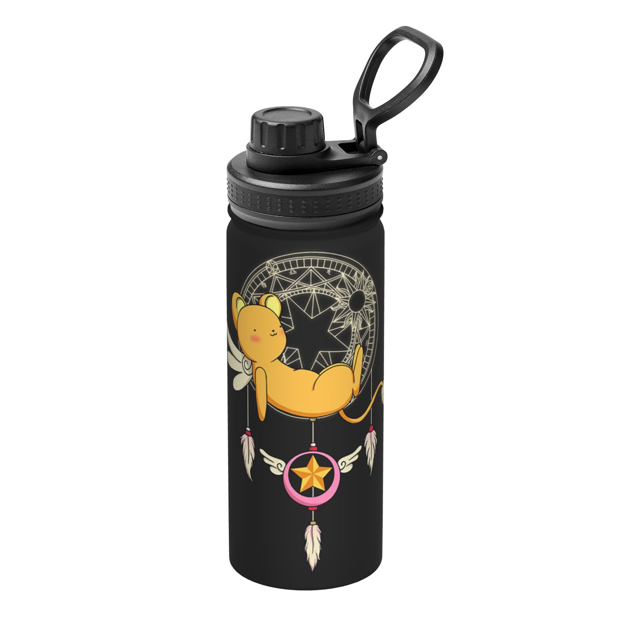 Sports Water Bottle Insulated - Cardcaptor Sakura Anime 18OZ Sport-Isolierflasche Kaffeetassen